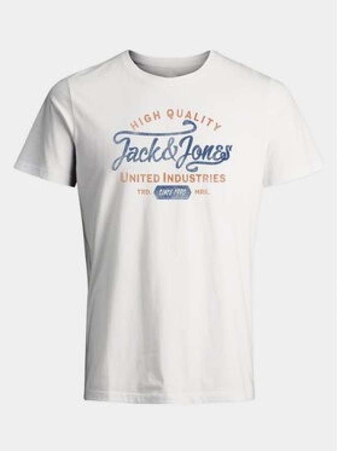Jack&Jones T-Shirt Jprblulouie 12259674 Biały Regular Fit