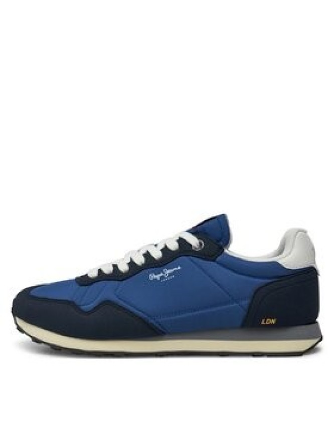 Pepe Jeans Sneakersy Natch Basic M PMS40010 Niebieski