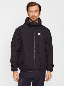 Helly Hansen Kurtka przeciwdeszczowa Ervik Ins Rain Jacket 53983 Czarny Regular Fit