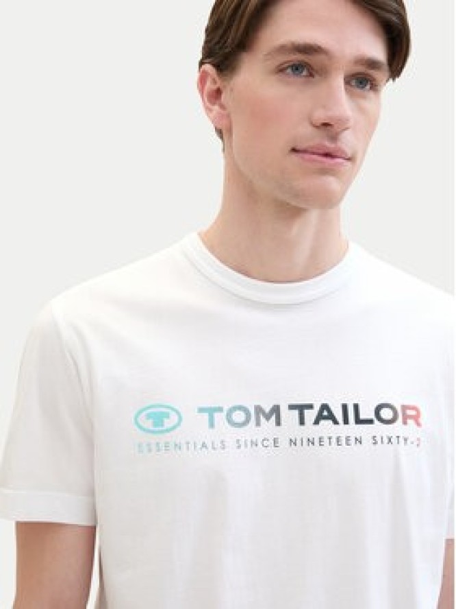 Tom Tailor T-Shirt 1041855 Biały Regular Fit