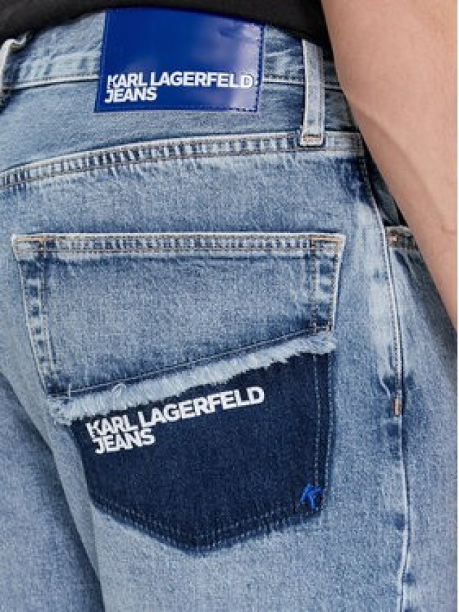 Karl Lagerfeld Jeans Jeansy 240D1113 Niebieski Slim Fit