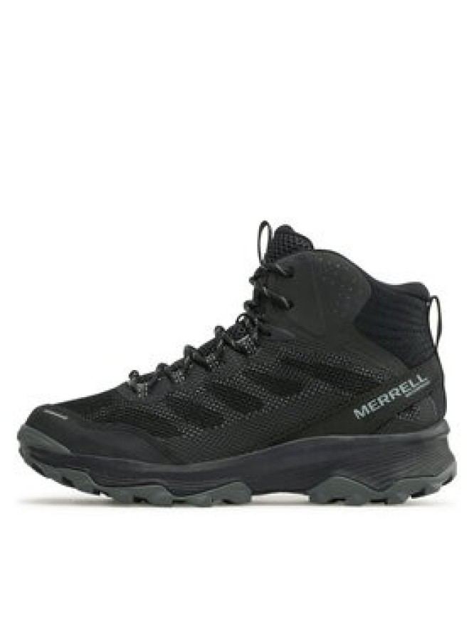 Merrell Sneakersy Speed Strike Mid Wp J066873 Czarny