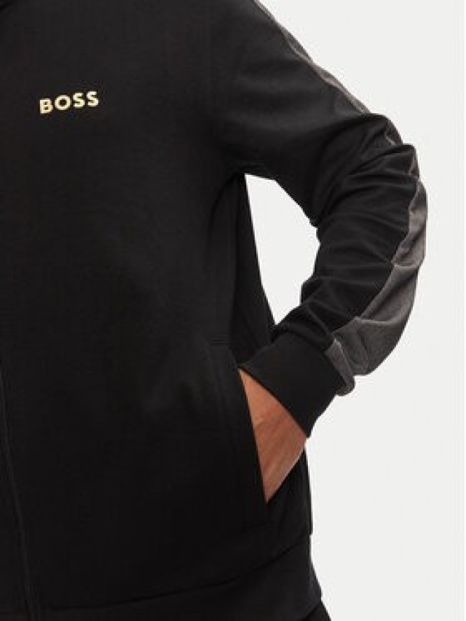 Boss Bluza 50527543 Czarny Regular Fit