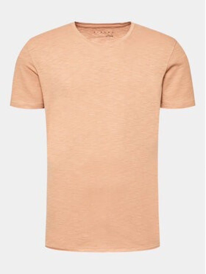 Sisley T-Shirt 3YR7S4001 Pomarańczowy Regular Fit