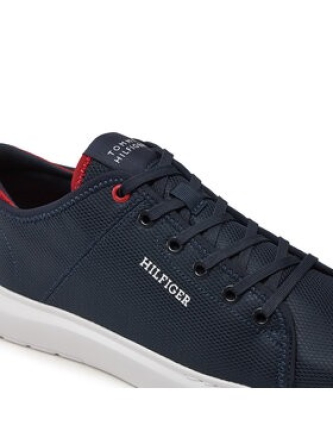 Tommy Hilfiger Sneakersy Lightweight Cup Mesh FM0FM05115 Granatowy