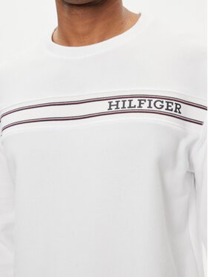 Tommy Hilfiger Bluza UM0UM03197 Biały Regular Fit