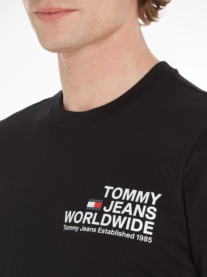 TOMMY JEANS Koszulka w kolorze czarnym rozmiar: 3XL