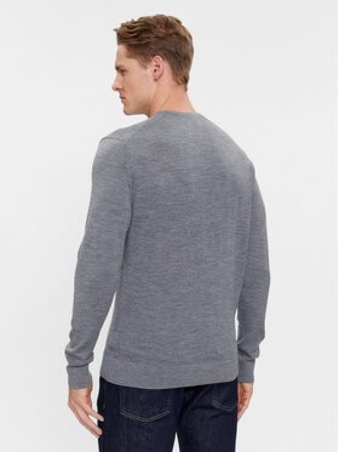 Calvin Klein Sweter K10K110423 Szary Slim Fit