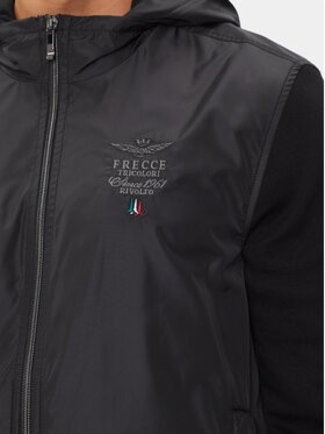 Aeronautica Militare Kurtka przejściowa 241AF454CT3082 Czarny Regular Fit