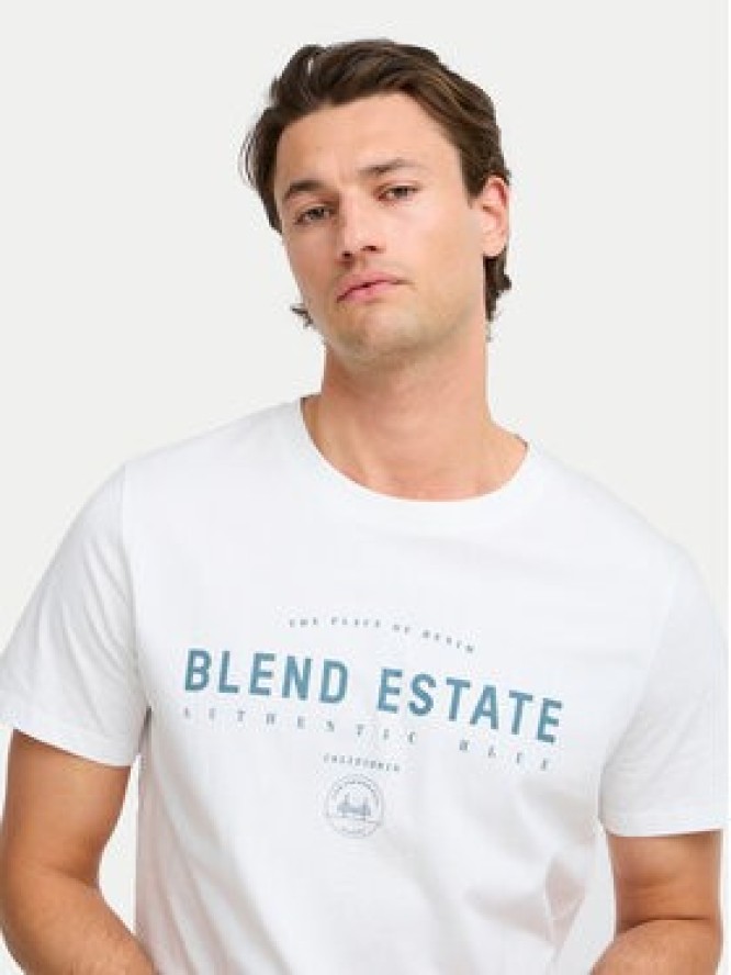 Blend T-Shirt 20717160 Biały Regular Fit