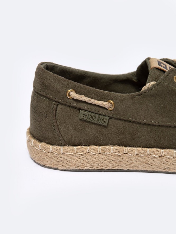 Espadryle męskie khaki NN174055 303