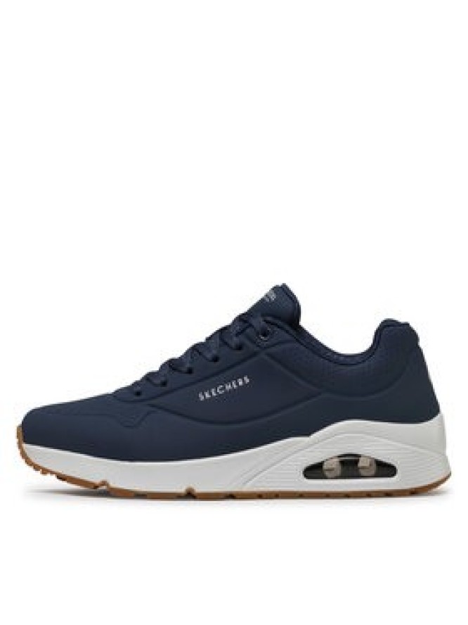 Skechers Sneakersy Uno-Stand On Air 52458/NVY Granatowy