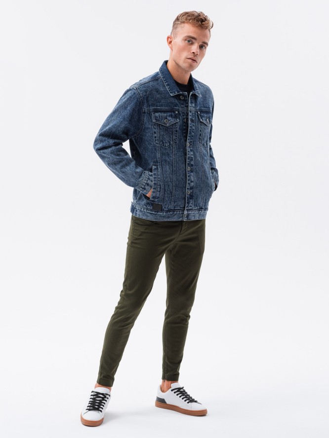 Kurtka męska jeansowa katana - jeans V4 OM-JADJ-0123 - L