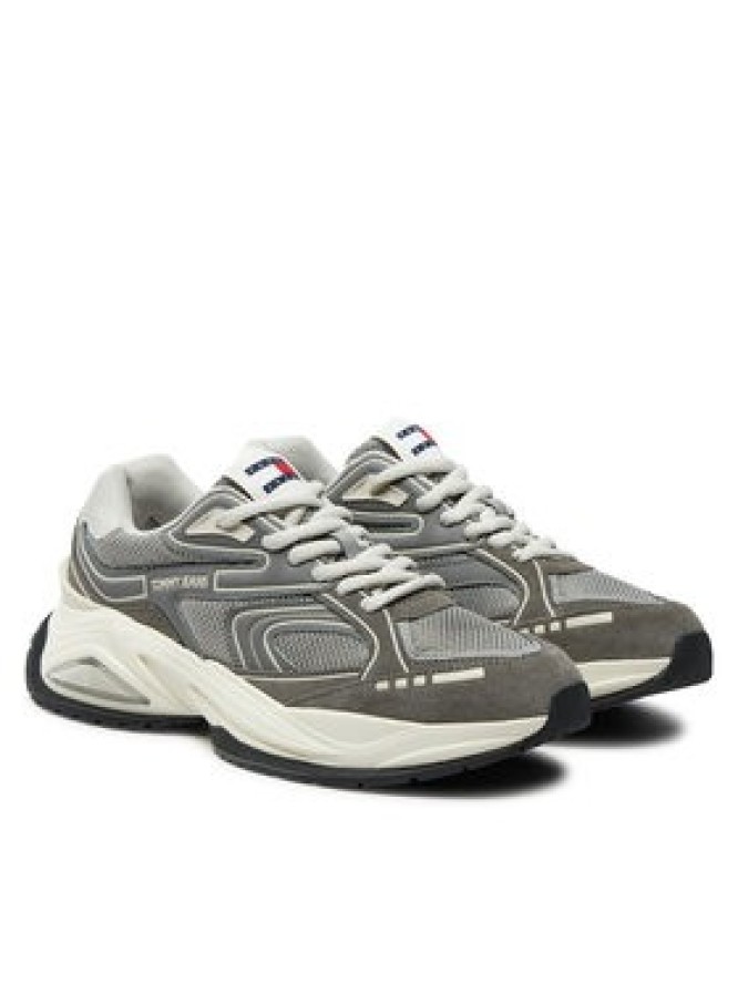 Tommy Jeans Sneakersy Comfort Runner EM0EM01467 Szary