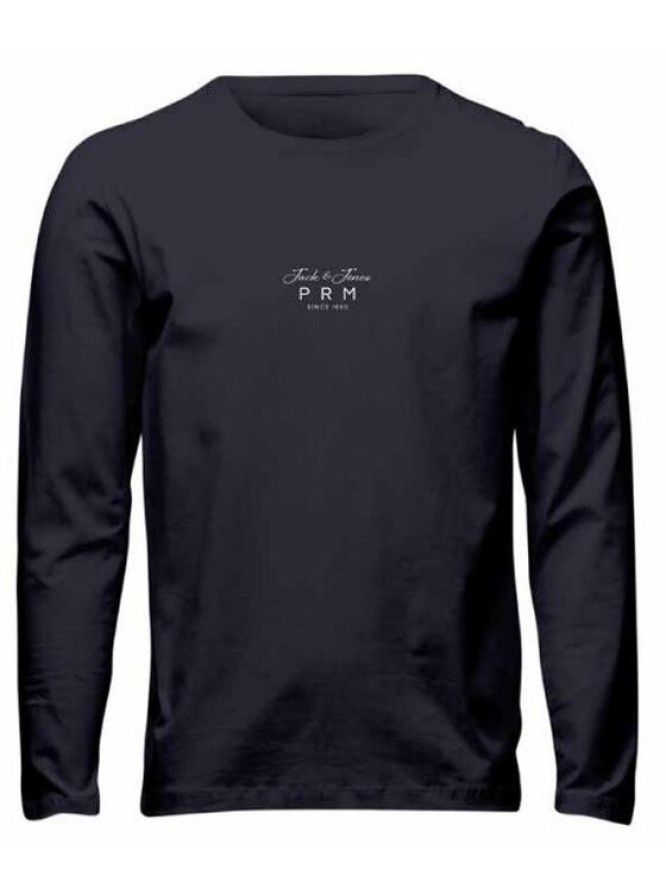 Jack&Jones Longsleeve 12251317 Granatowy Regular Fit