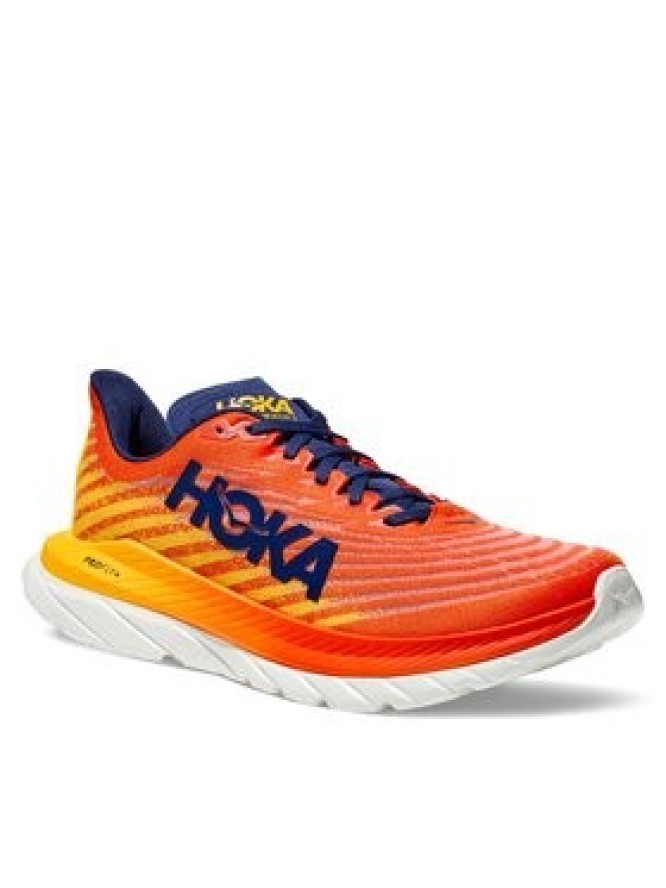 Hoka Buty do biegania Mach 5 1127893 Pomarańczowy