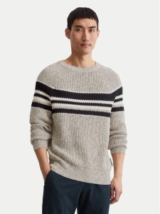 Marc O'Polo Sweter 428 5020 60332 Beżowy Regular Fit