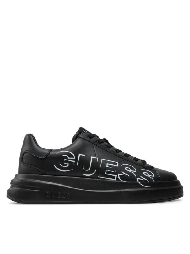 Guess Sneakersy FMPELB FAB12 Czarny