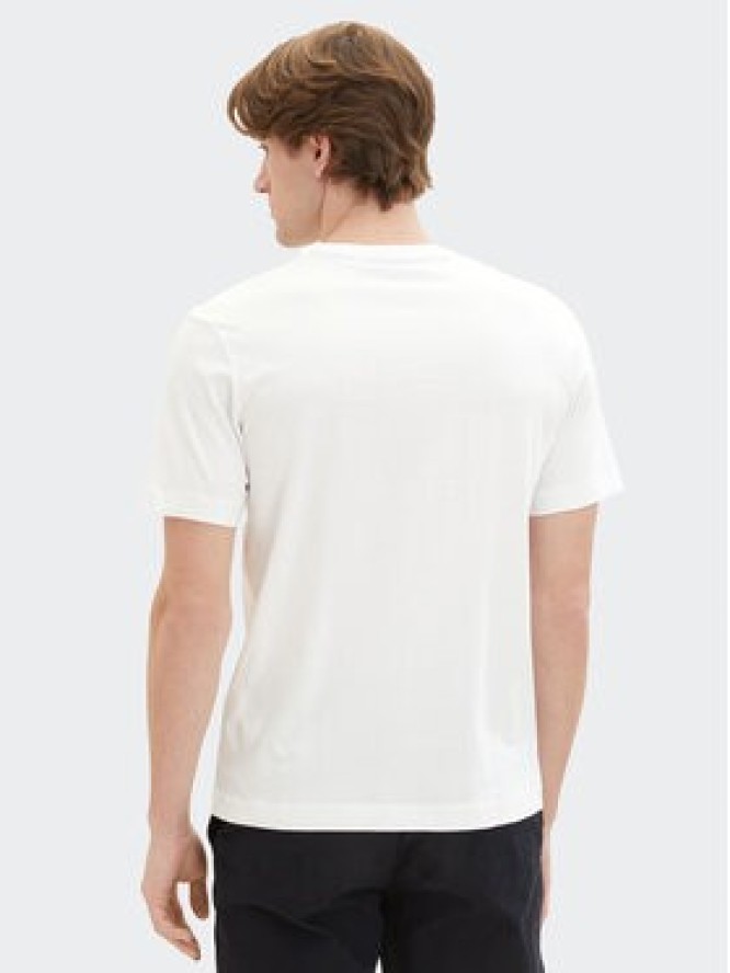 Tom Tailor T-Shirt 1037735 Biały Regular Fit