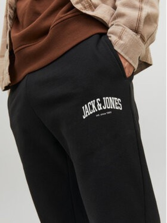 Jack&Jones Spodnie dresowe Kane 12236479 Czarny Loose Fit
