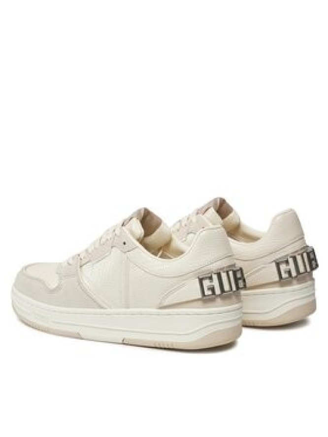 Guess Sneakersy Ancona Low FMPANC PEL12 Écru