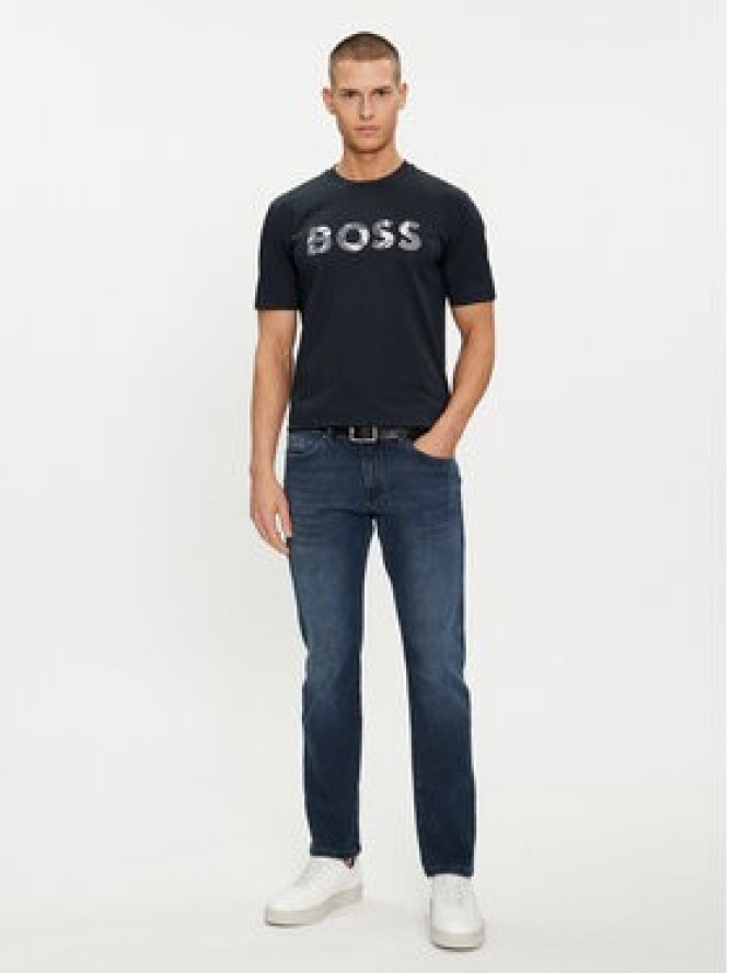 Boss T-Shirt Thompson 15 50513382 Granatowy Regular Fit
