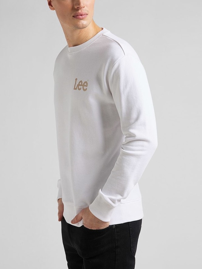 Lee Bluza w kolorze białym rozmiar: XL