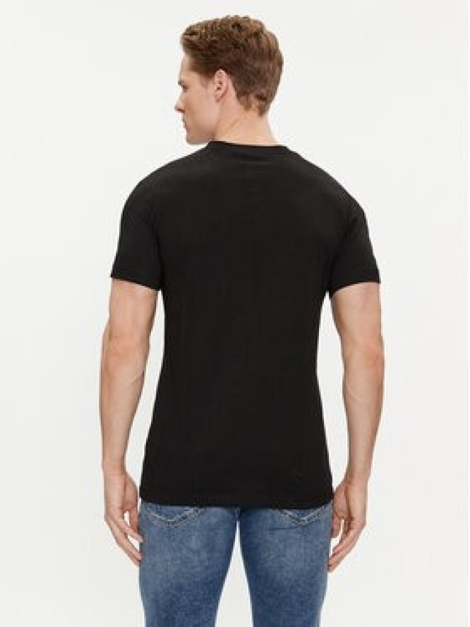 Calvin Klein Jeans T-Shirt Small Box Logo J30J325204 Czarny Regular Fit