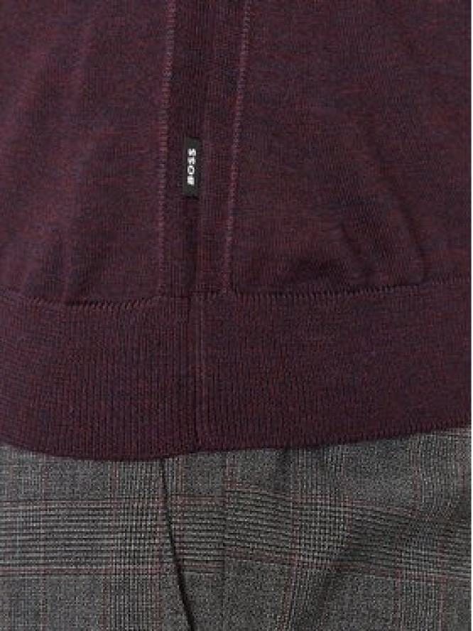 Boss Golf Musso-P DARK RED Bordowy Regular Fit