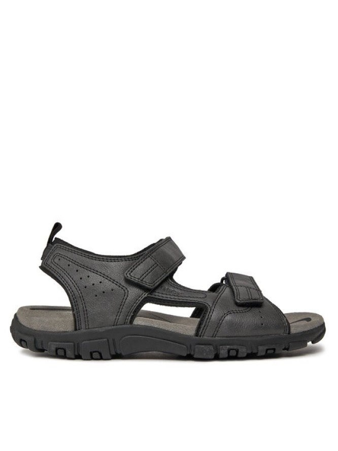 Geox Sandały Uomo Sandal Strada U4524B 000ME C9999 Czarny