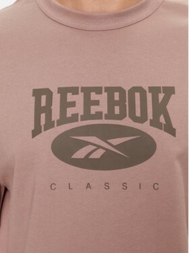 Reebok T-Shirt Archive Essentials IL8792 Beżowy Regular Fit