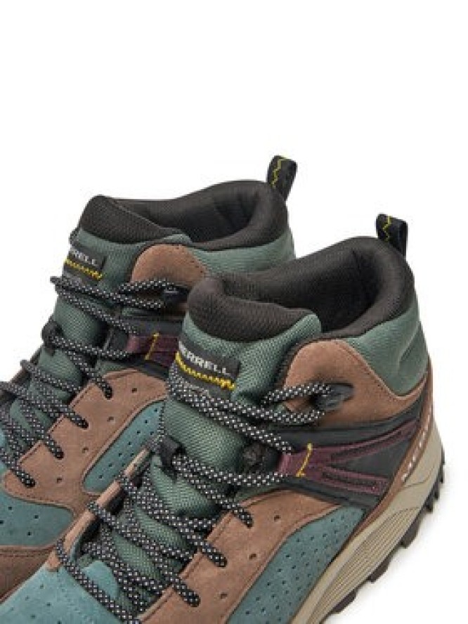 Merrell Sneakersy Wildwood Mid Ltr Wp J068031 Zielony