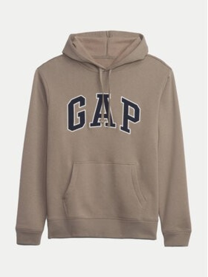 Gap Bluza 738102-18 Brązowy Regular Fit