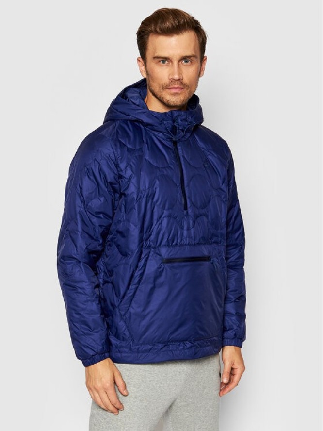 adidas Kurtka anorak Quilted H13589 Granatowy Regular Fit