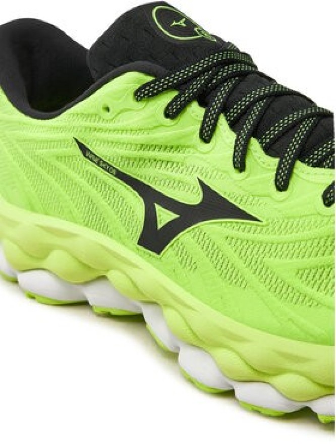 Mizuno Buty do biegania Wave Sky 8 J1GC2402 Zielony