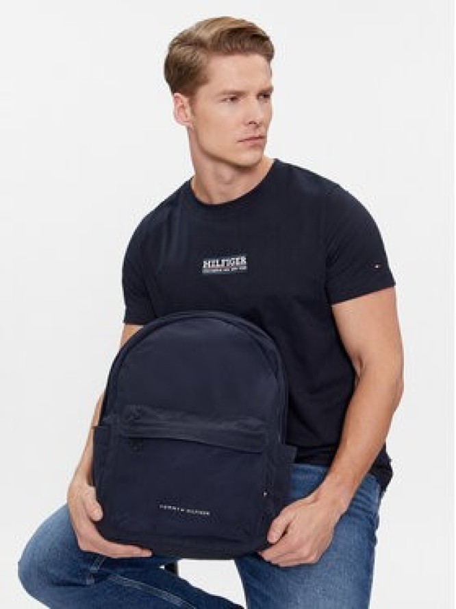 Tommy Hilfiger Plecak Th Skyline Backpack AM0AM11788 Granatowy