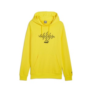 Męska bluza z kapturem ftblCULTURE Borussia Dortmund PUMA Faster Yellow Black