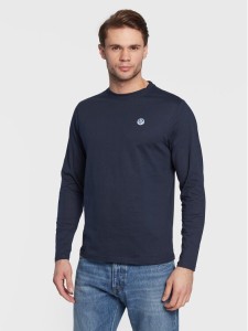 North Sails Longsleeve 692813 Granatowy Regular Fit