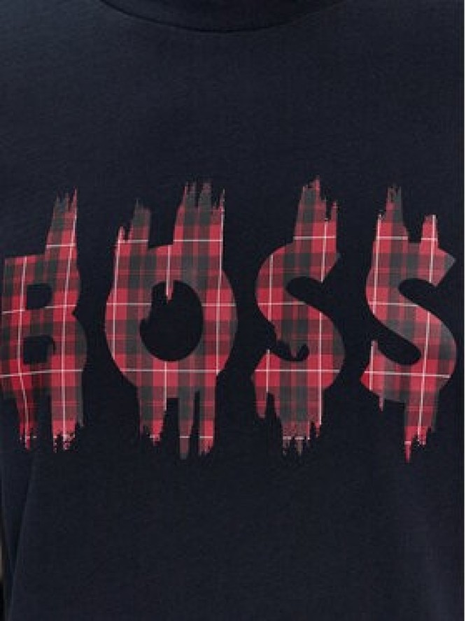 Boss T-Shirt Teeheavyboss 50510009 Granatowy Regular Fit