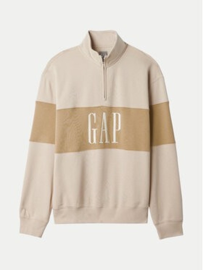 Gap Bluza 526848-02 Beżowy Oversize