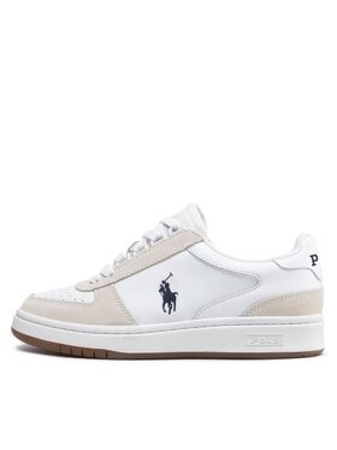 Polo Ralph Lauren Sneakersy Polo Crt Pp 809834463002 Biały