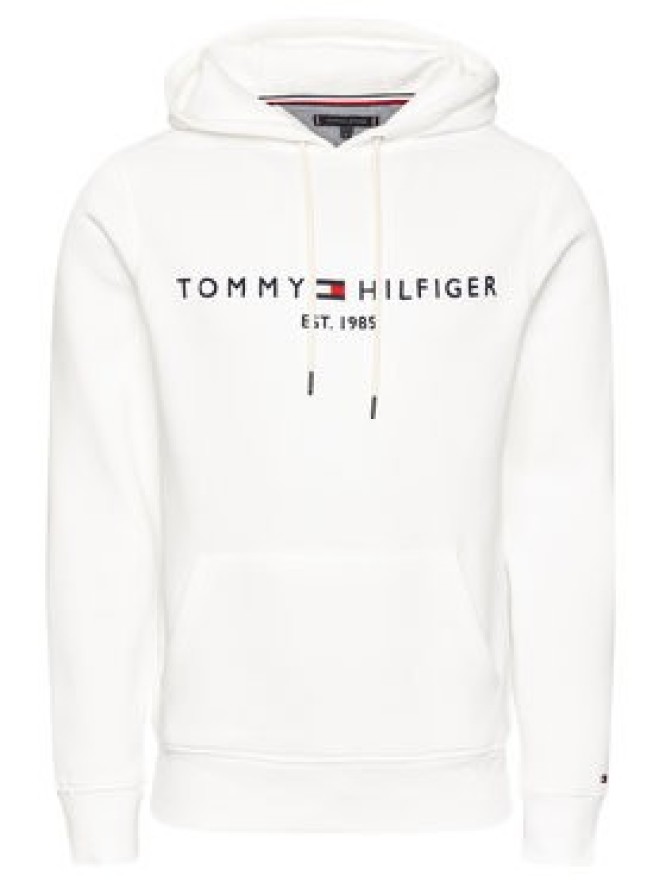 Tommy Hilfiger Bluza Logo MW0MW11599 Biały Regular Fit