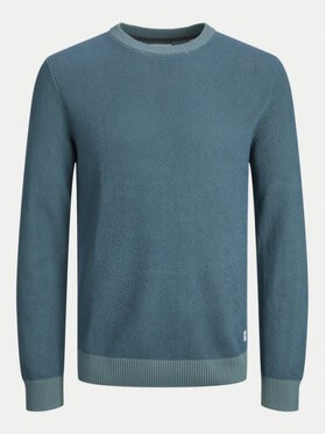 Jack&Jones Sweter Globe 12258139 Niebieski Regular Fit