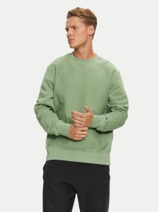 Champion Bluza 218904 Zielony Regular Fit