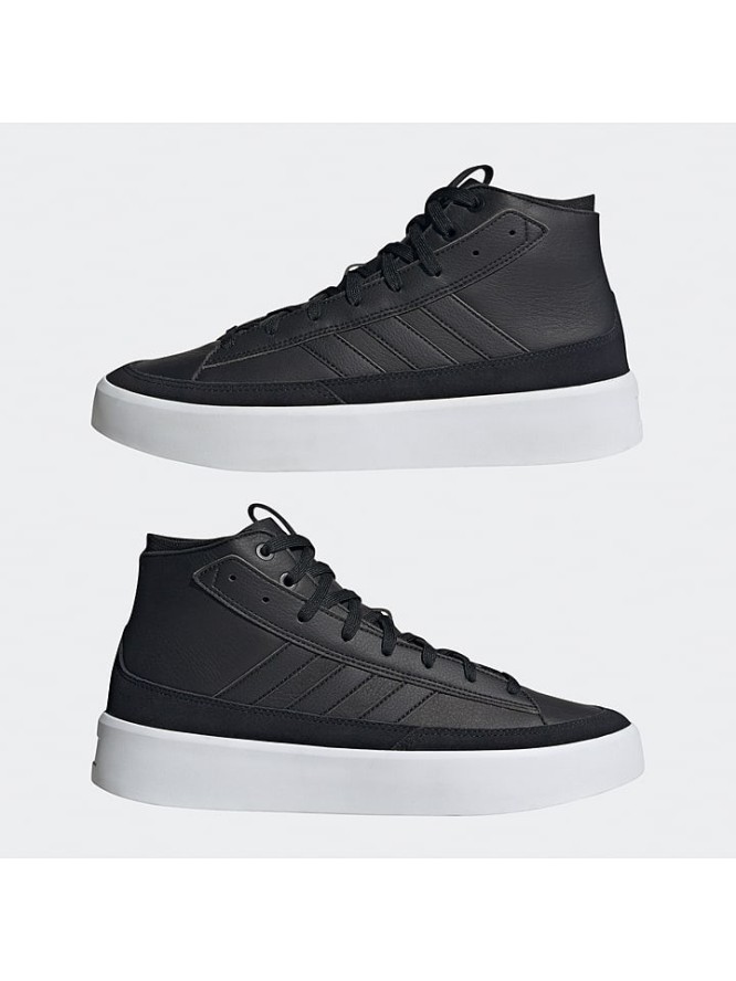adidas Skórzane sneakersy "ZNSORED" w kolorze czarnym rozmiar: 42
