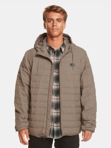 Quiksilver Kurtka przejściowa Scaly Hood Jckt EQYJK04008 Beżowy Regular Fit