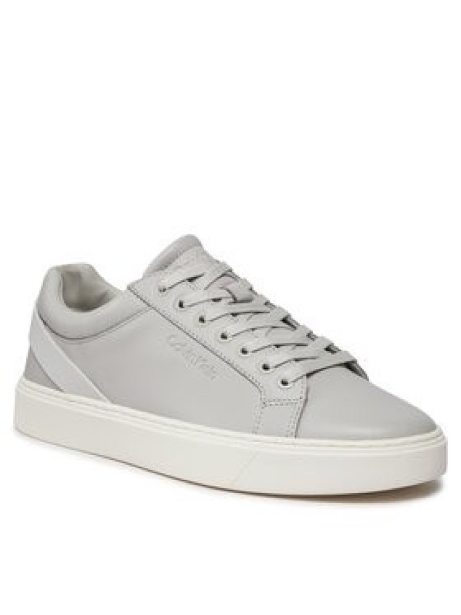Calvin Klein Sneakersy Low Top Lace Up Archive Stripe HM0HM01292 Szary
