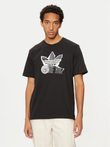 adidas T-Shirt Supply Fashion IZ2588 Czarny Regular Fit