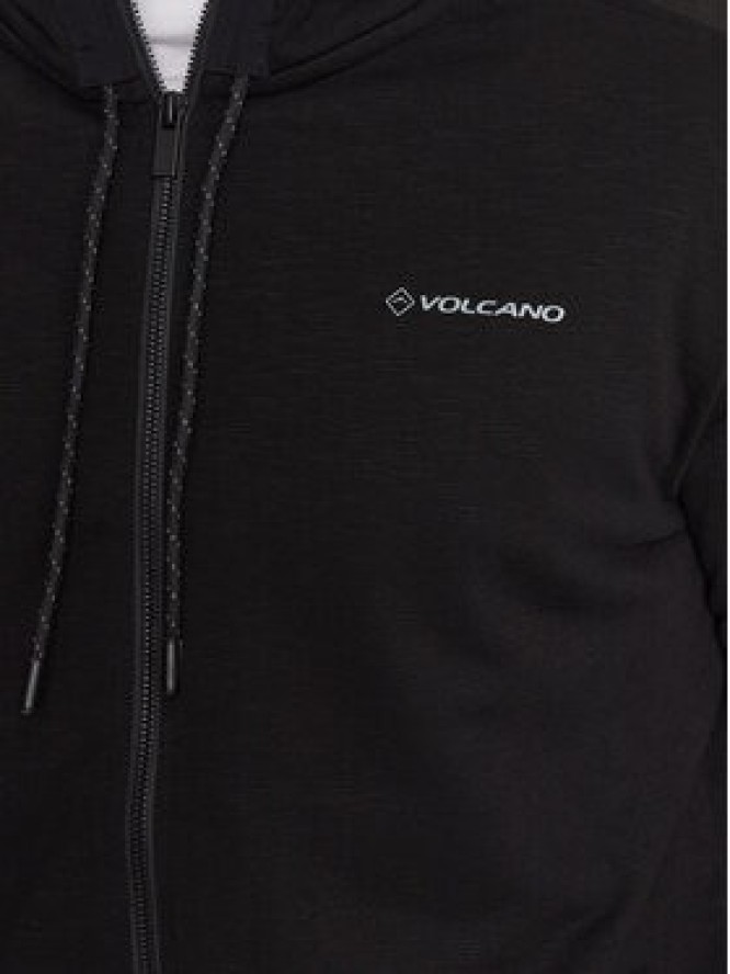 Volcano Bluza B-Poll M01131-W24 Czarny Regular Fit