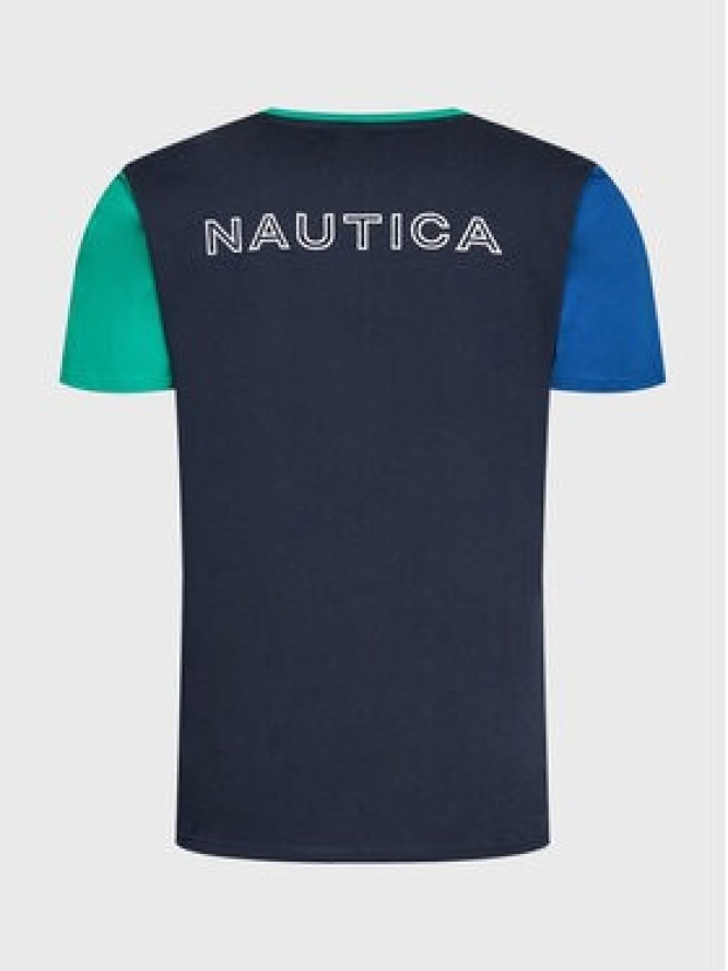 Nautica T-Shirt Havel N1G00426 Kolorowy Regular Fit